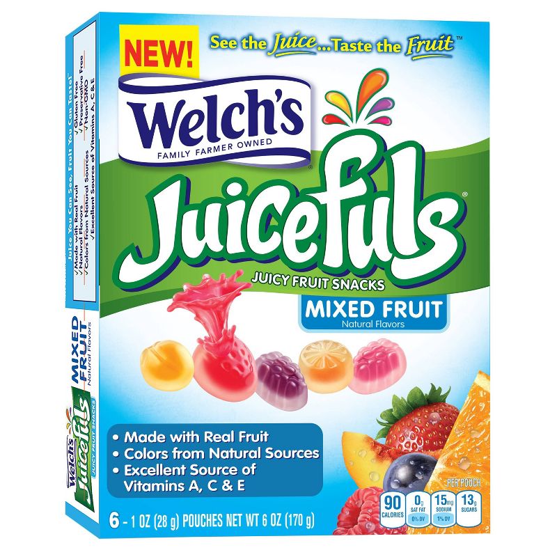 Fruit Flavored Variety Snacks - 16ct
