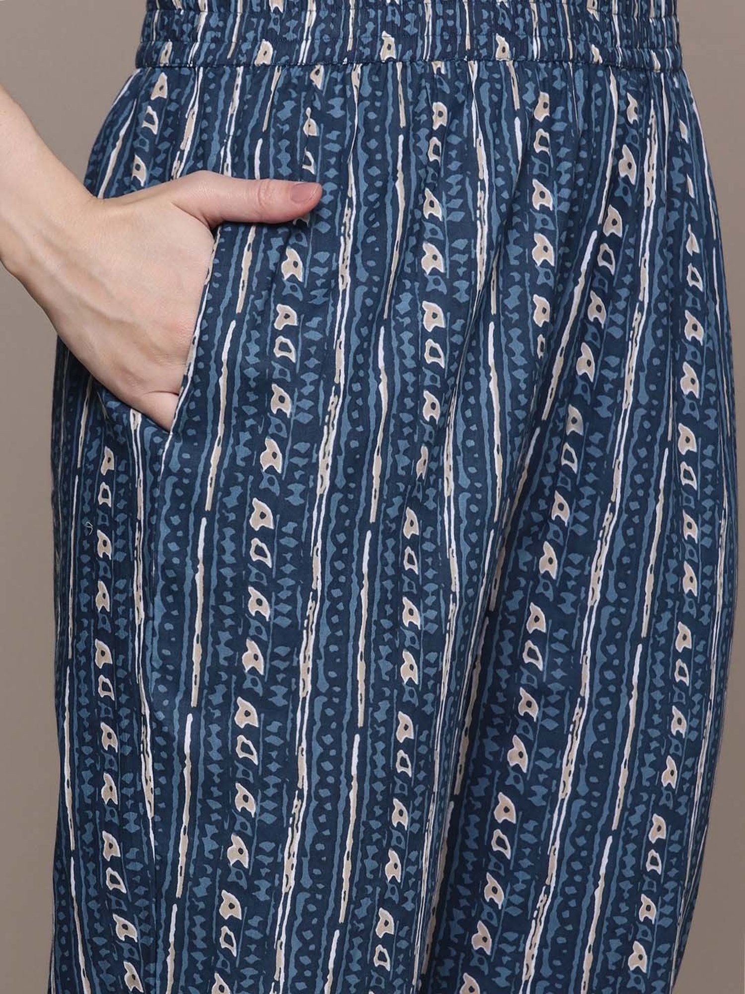 URBAN MYSTIC Black Rayon Embroidered Kurta & Sharara Set