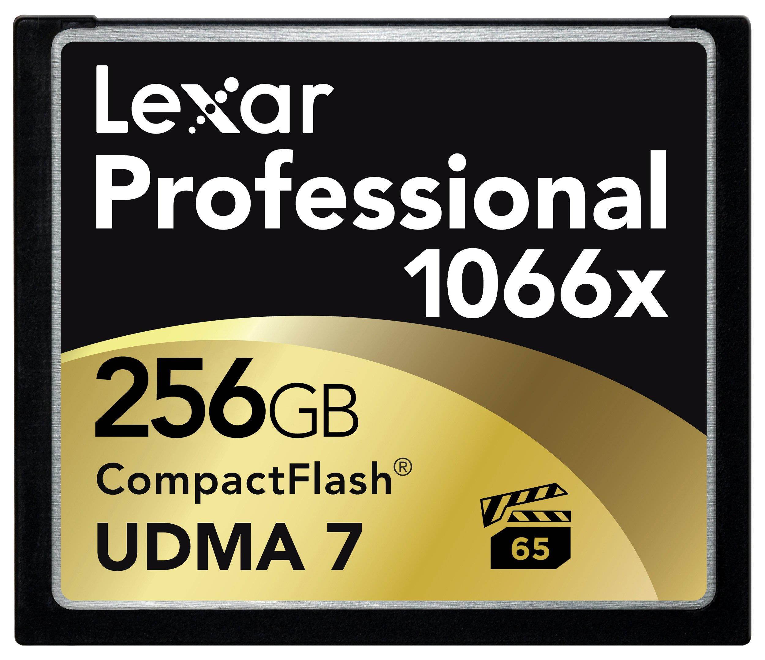 Lexar Professional 256 GB Compact Flash (CF) Flash Card