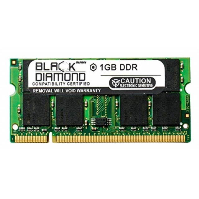 1gb ram memory for dell latitude c540, c640, c840, d600, d800 black diamond memory module ddr sodimm 200pin pc2100 266mhz upgrade