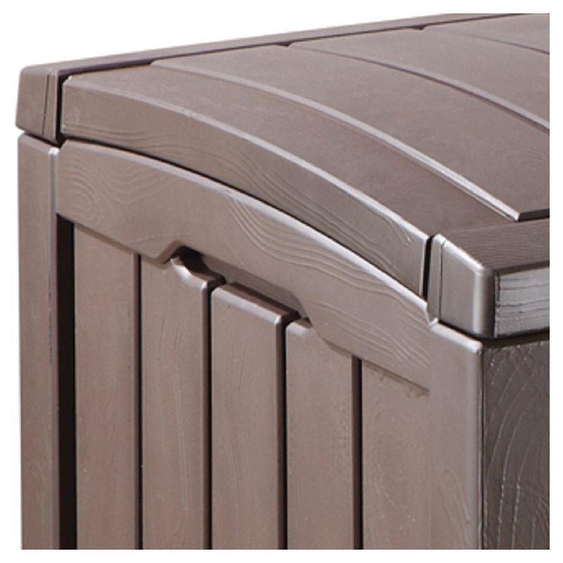 Glenwood 101 Gallon Outdoor Storage Box - Brown - Keter