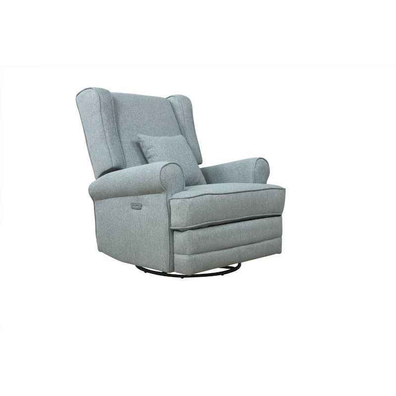 Karla Dubois Sanora Power Accent Chair - White