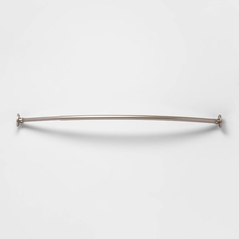 Rust Resistant Rotating Curved Rod Nickel - Made By Design™