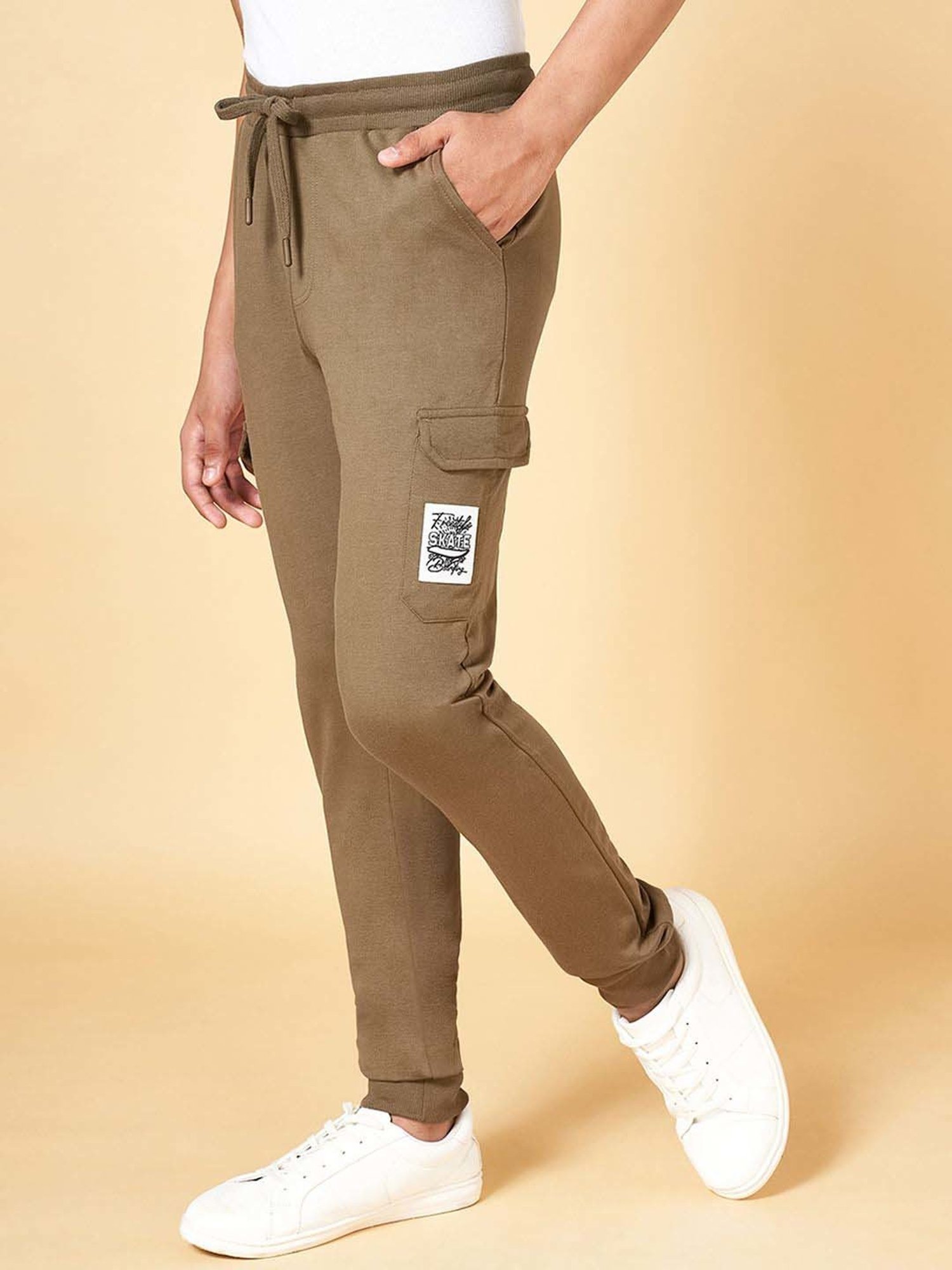 Todd N Teen Kids Navy Cotton Joggers