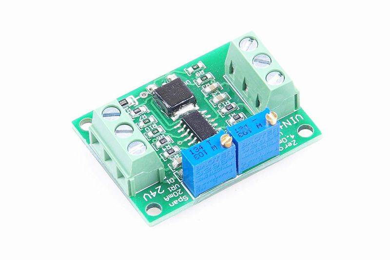 KNACRO Voltage To Current Module 0-2.5V 3.3V 5V 10V 15V 24V Voltage Conversion To 0-20mA 4-20MA current (0-24V TO 4-20MA)