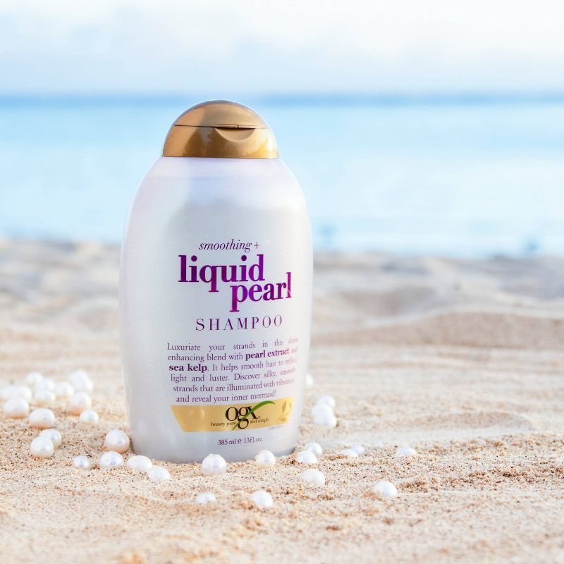 OGX Smoothing + Liquid Pearl Shampoo - 13 fl oz