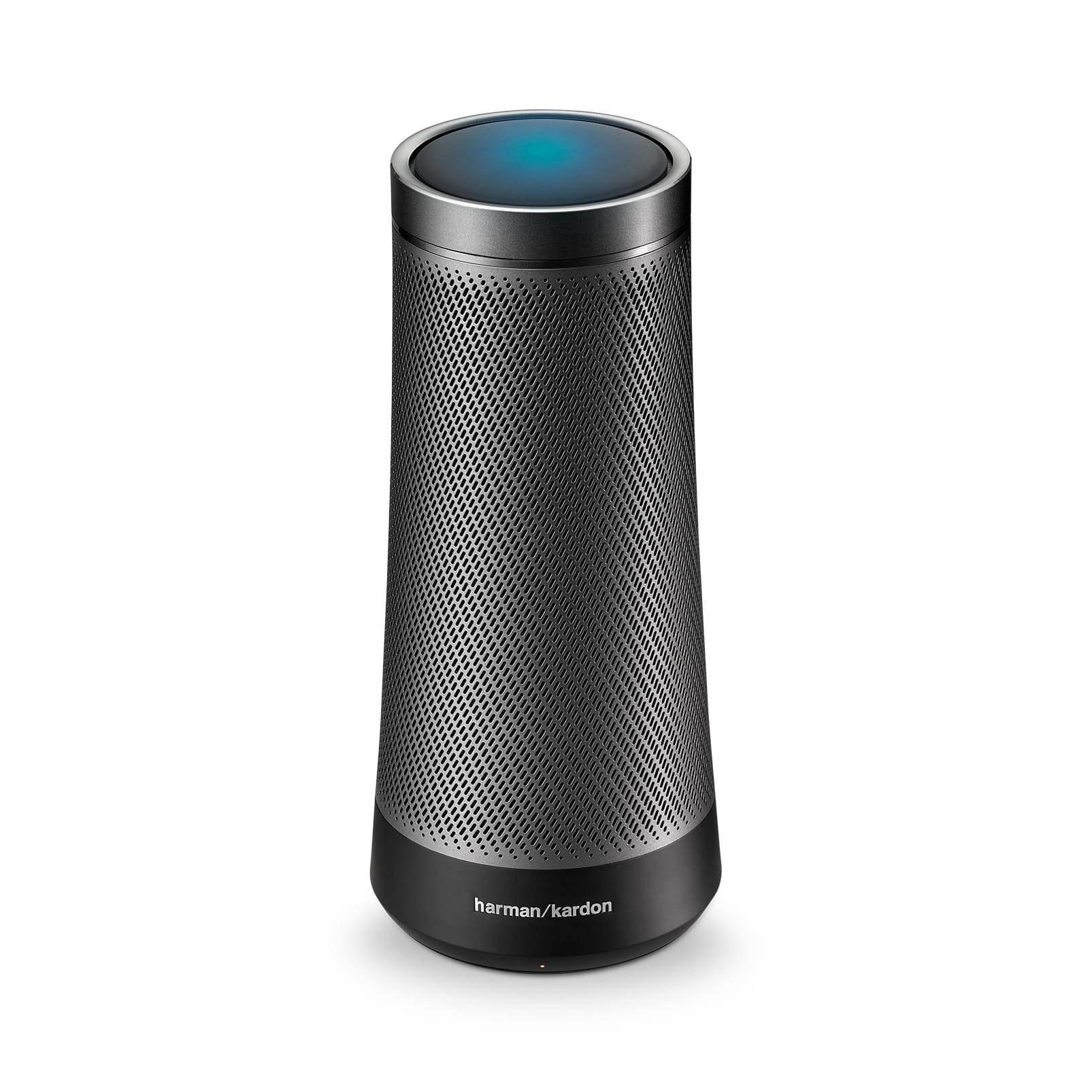 Harman Kardon INVOKE Voice-Activated Speaker with Cortana HKINVOKESILAM (Silver)