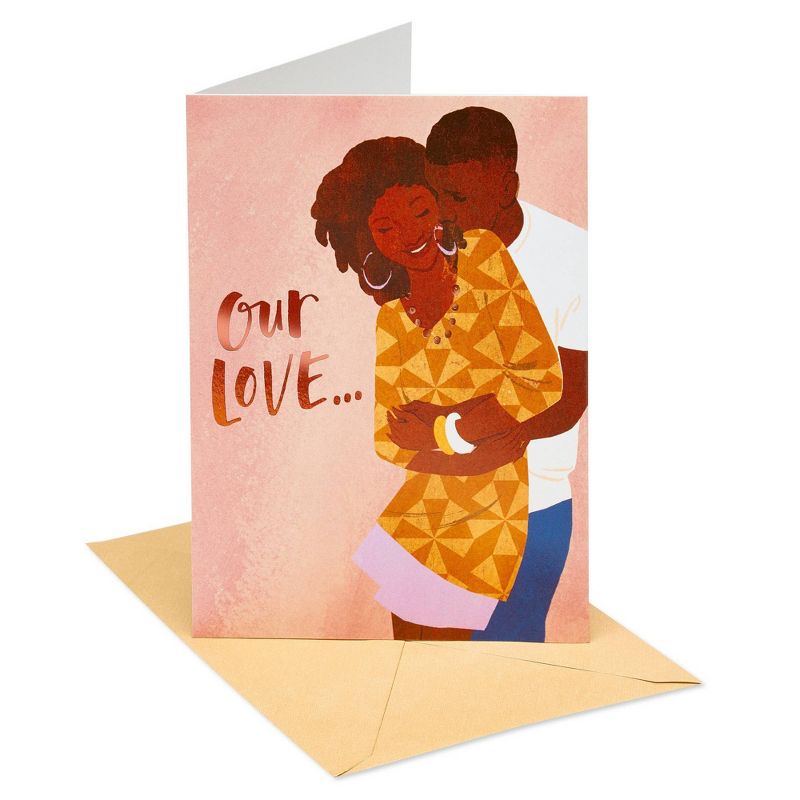 "Our Love" Thinking of You Greeting Card