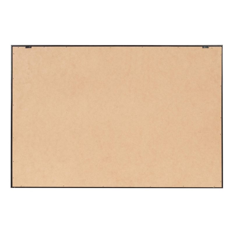 23" x 33" Sylvie Tropical Palm Under Blue Sky Framed Canvas by Amy Peterson Natural - Kate and Laurel