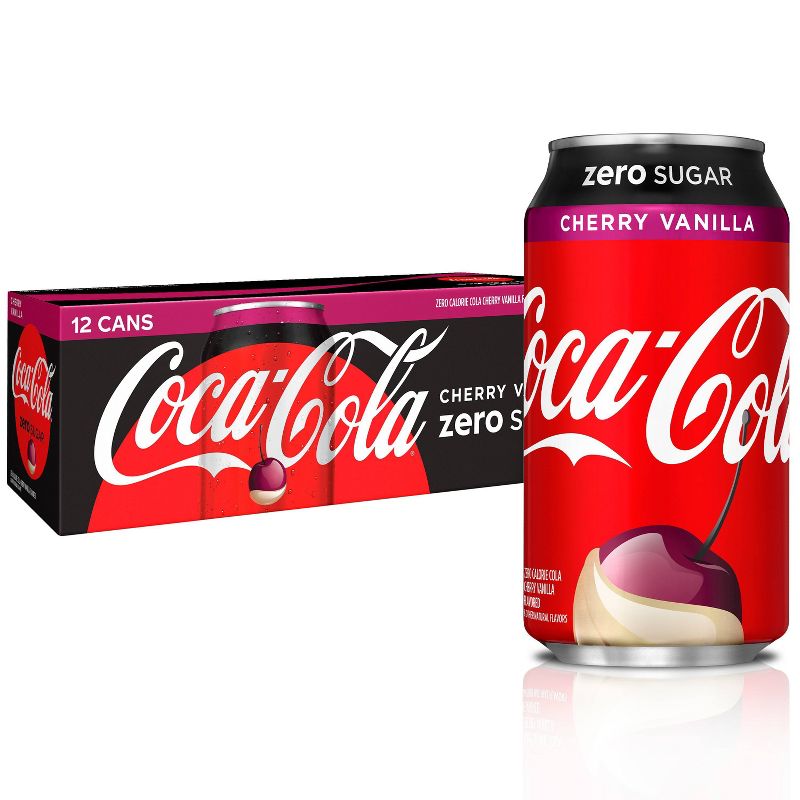 Coca-Cola Cherry Vanilla Zero - 12pk/12 fl oz Cans