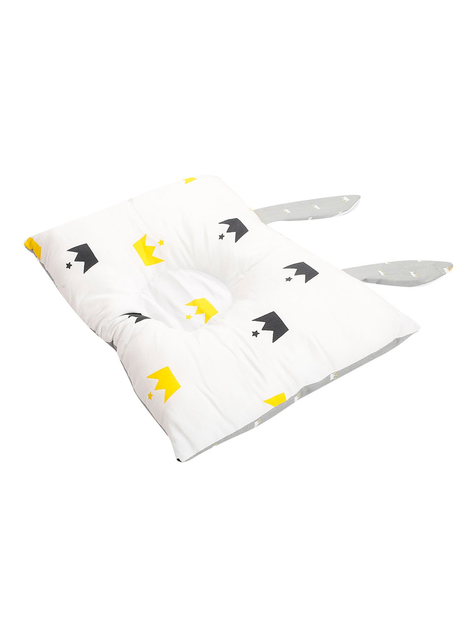 Baby Moo Royal Grey Double Sided Pillow