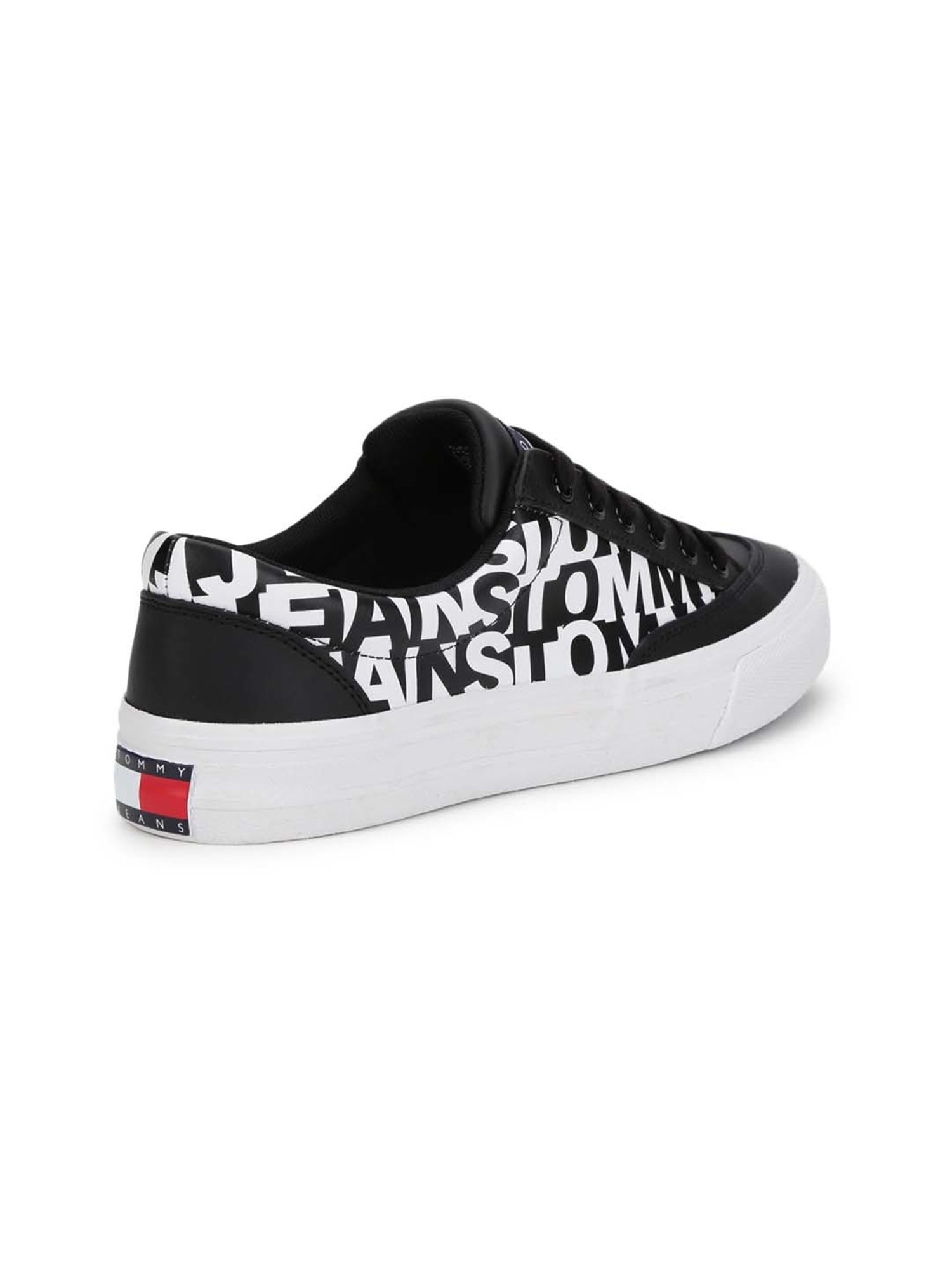 Tommy Hilfiger Men's Black Casual Sneakers