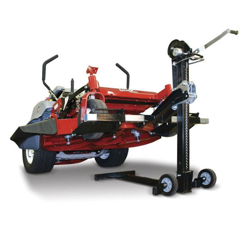 MoJack Flat Folding 750 lb Capacity Riding Lawn Tractor Mower Lift Jack, MJPRO
