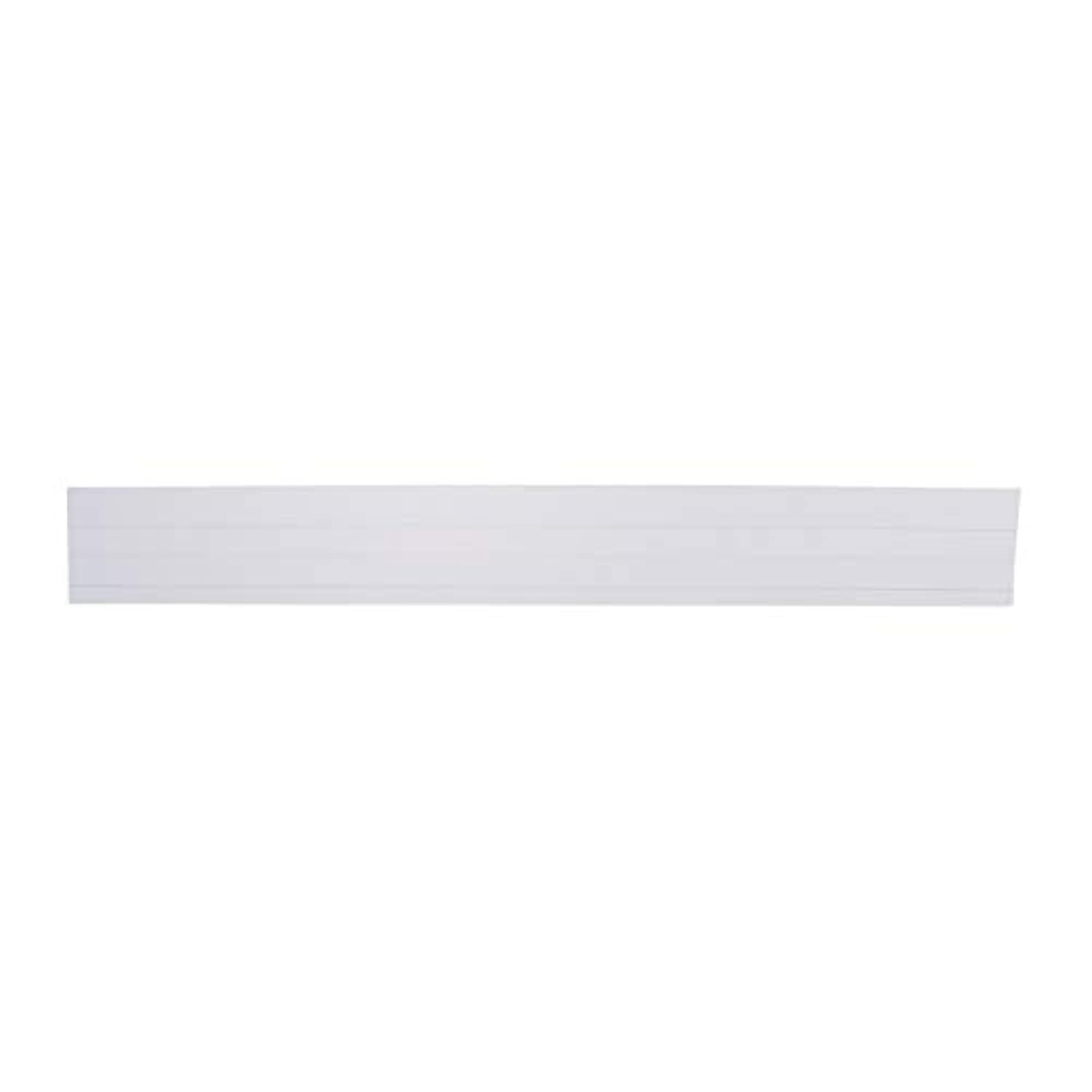 School Smart Ruled Sentence Strips, 3 x 24 Inches, White, Pack of 100