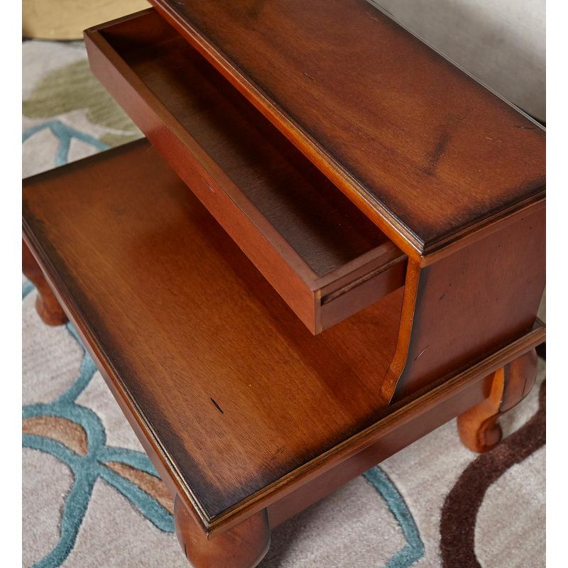 Powell Attic Cherry Bed Steps