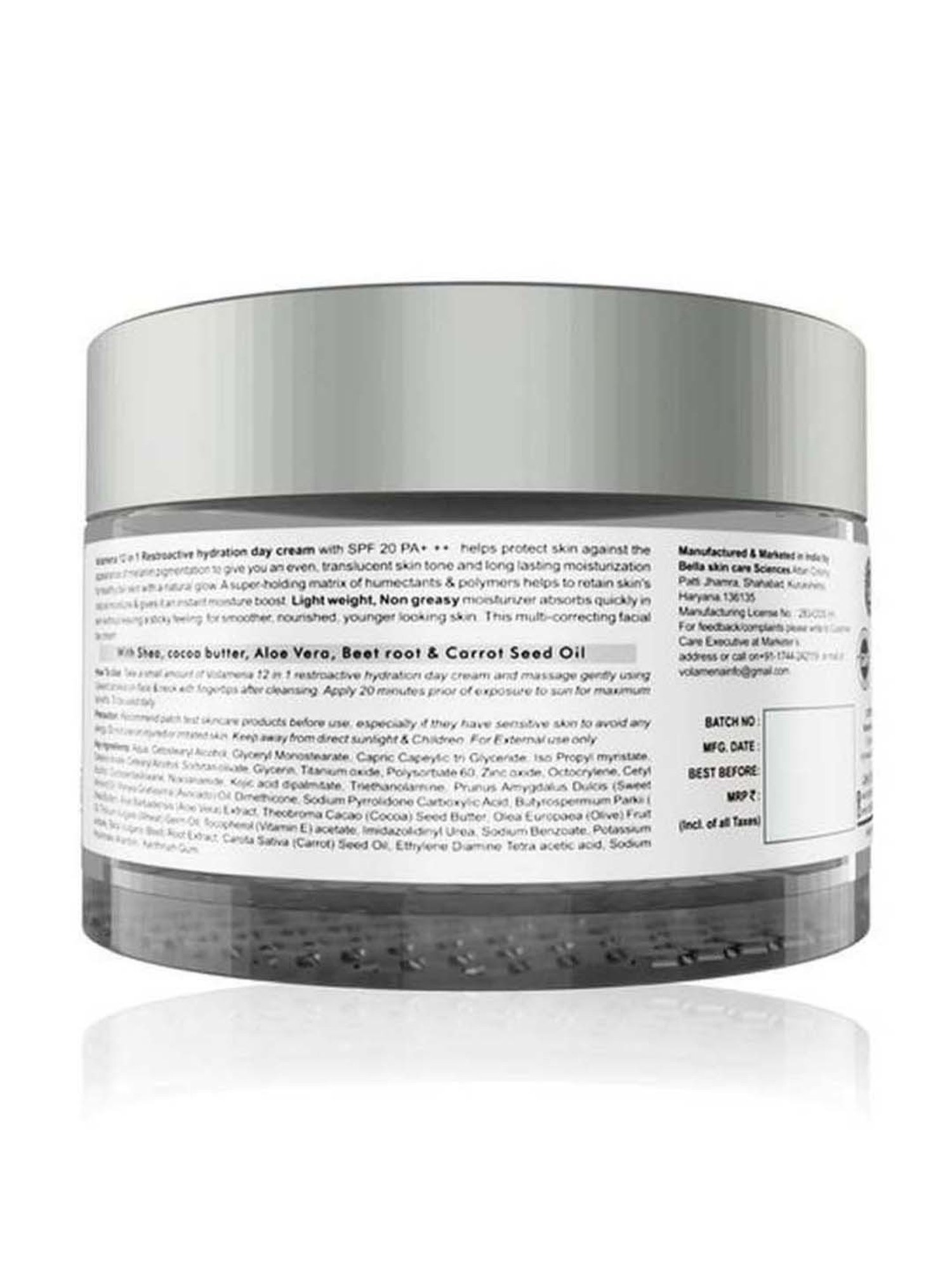 Volamena 12 In 1 Restroactive Hydration Day Cream - 50 ml