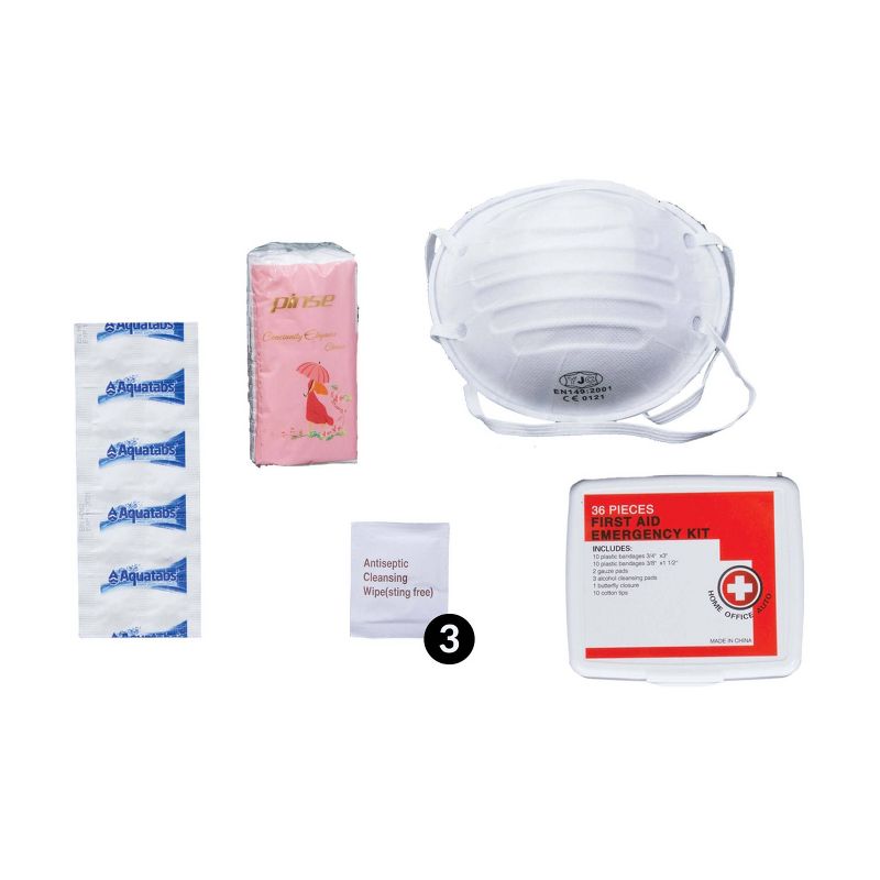 Wise Food 5 Day Survival Back Pack - Red