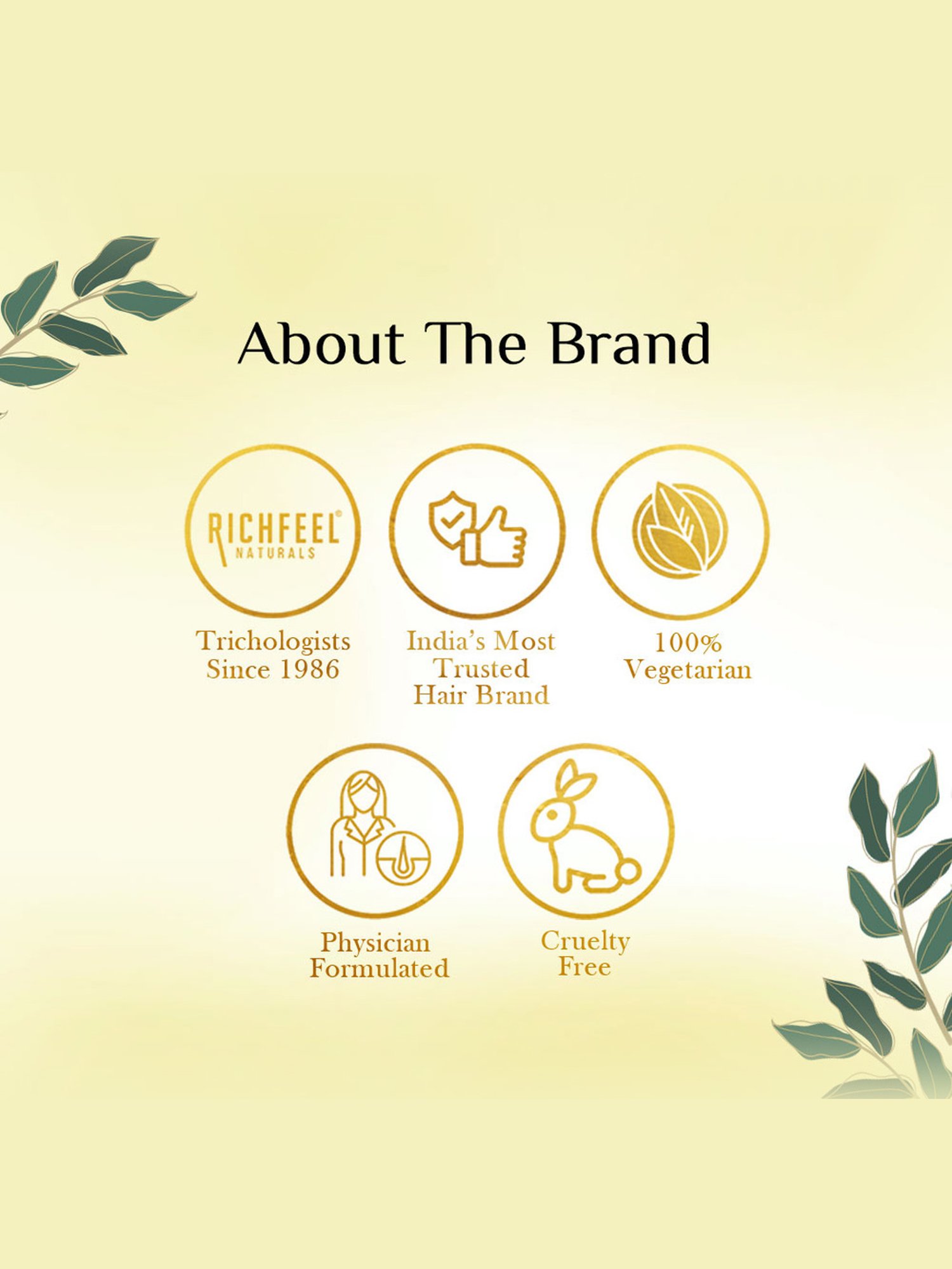 Richfeel Shampoo with Arnica - Pack of 3