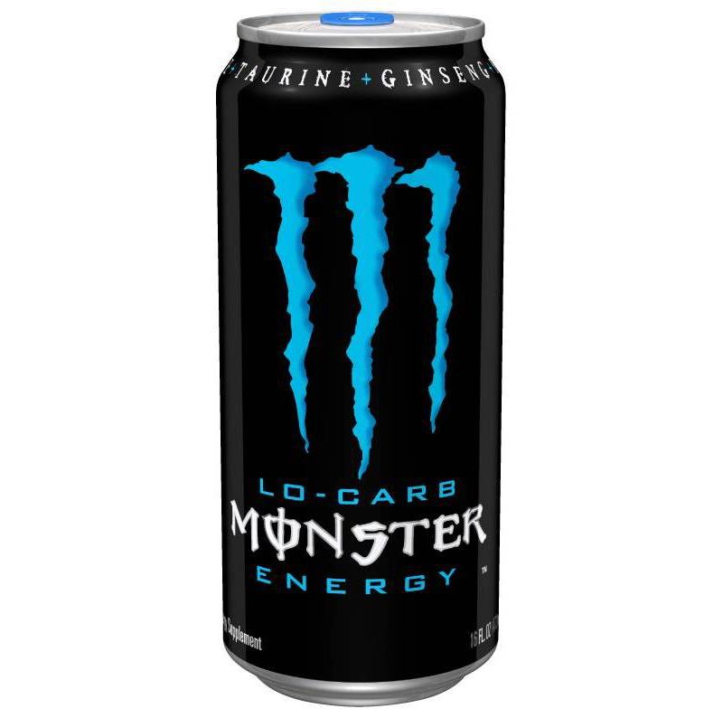 Monster Energy Lo-Carb - 12pk/16 fl oz Cans