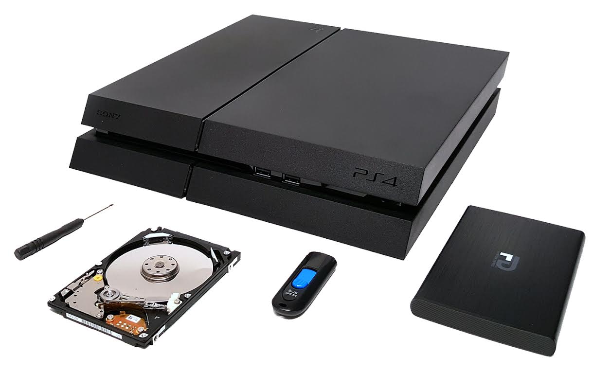 Fantom Drives 2TB Hard Drive Upgrade Kit for Sony PlayStation 4, PS4 Slim, and PS4 Pro