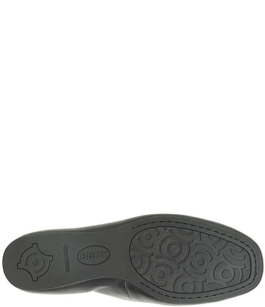 Born Beca Leather Slip-On Flats