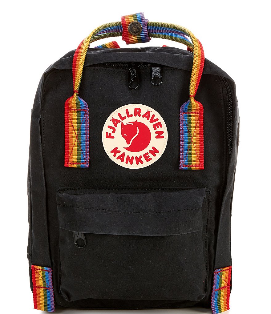 Fjallraven Mini Kanken Rainbow Handle Mini Backpack
