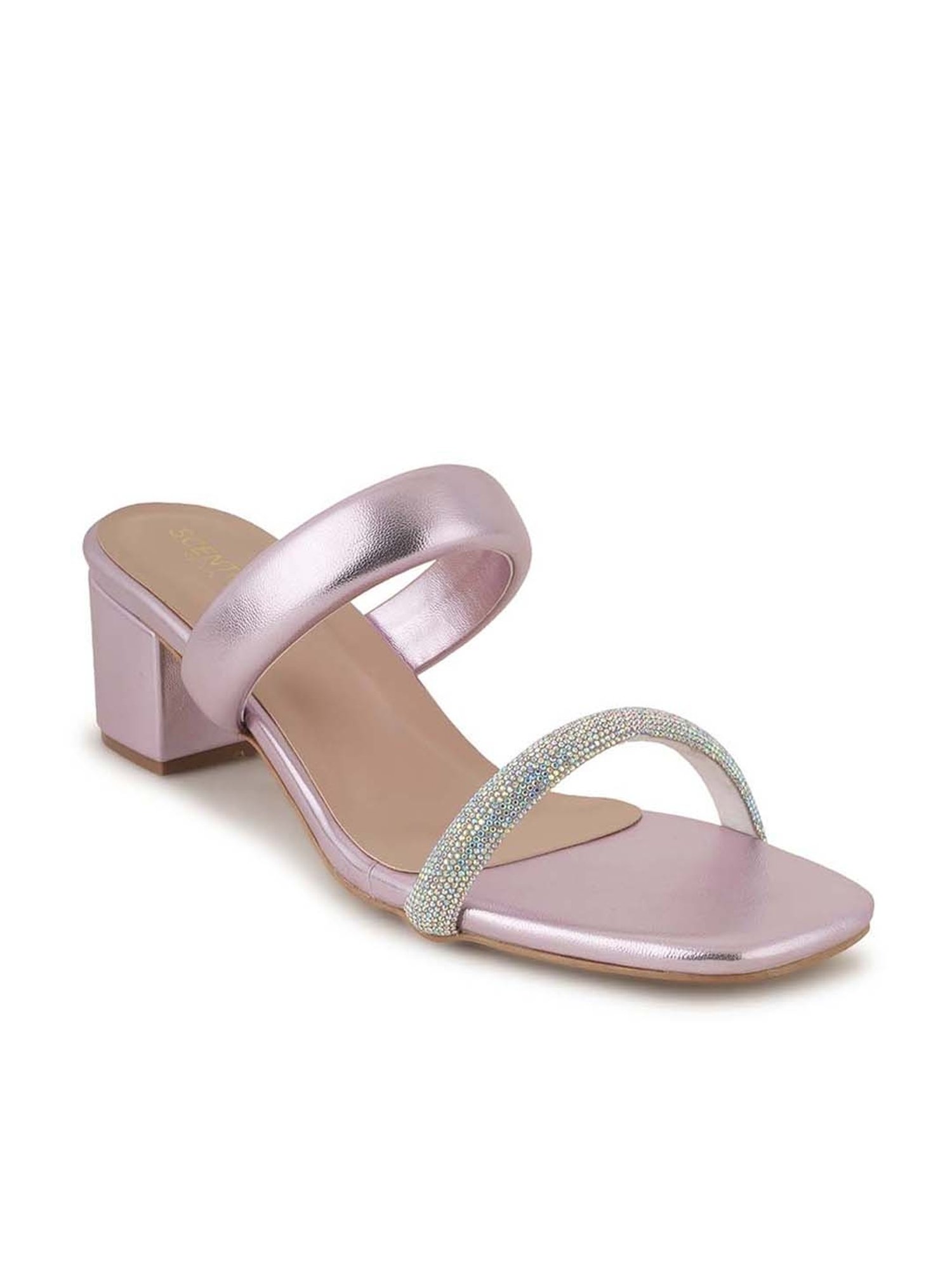 Scentra Women's Purple Casual Sandals