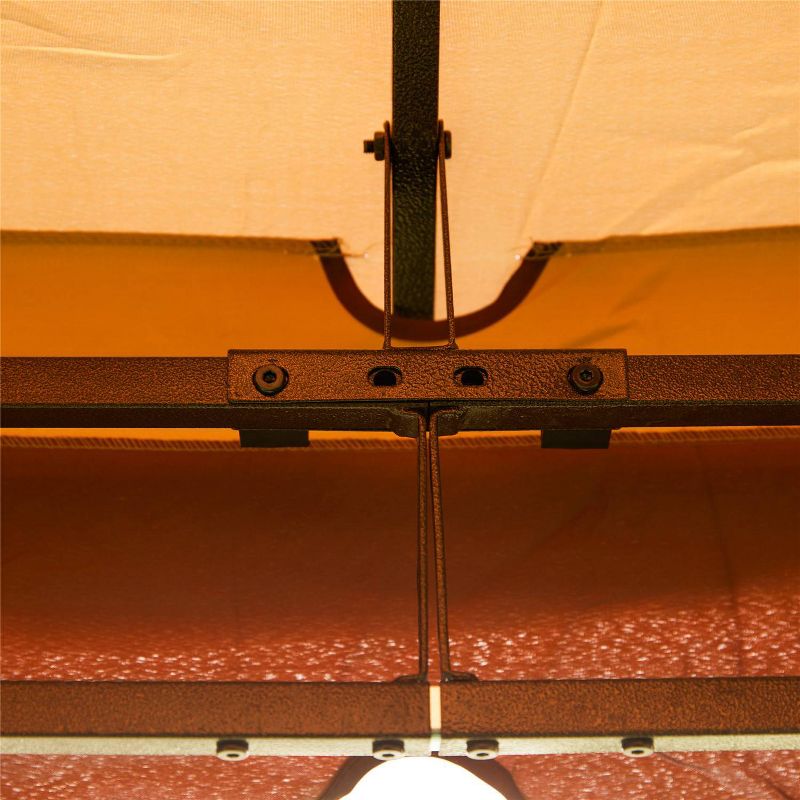 9' Patio Gazebo Brown - Patio Festival
