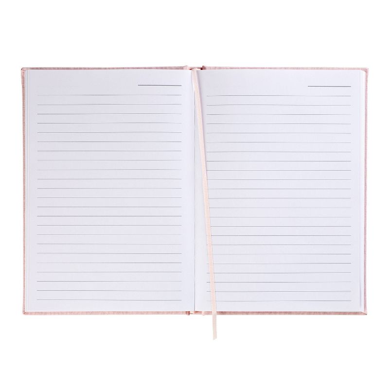 Hard Cover Lined Journal Pink - X & O Paper Goods