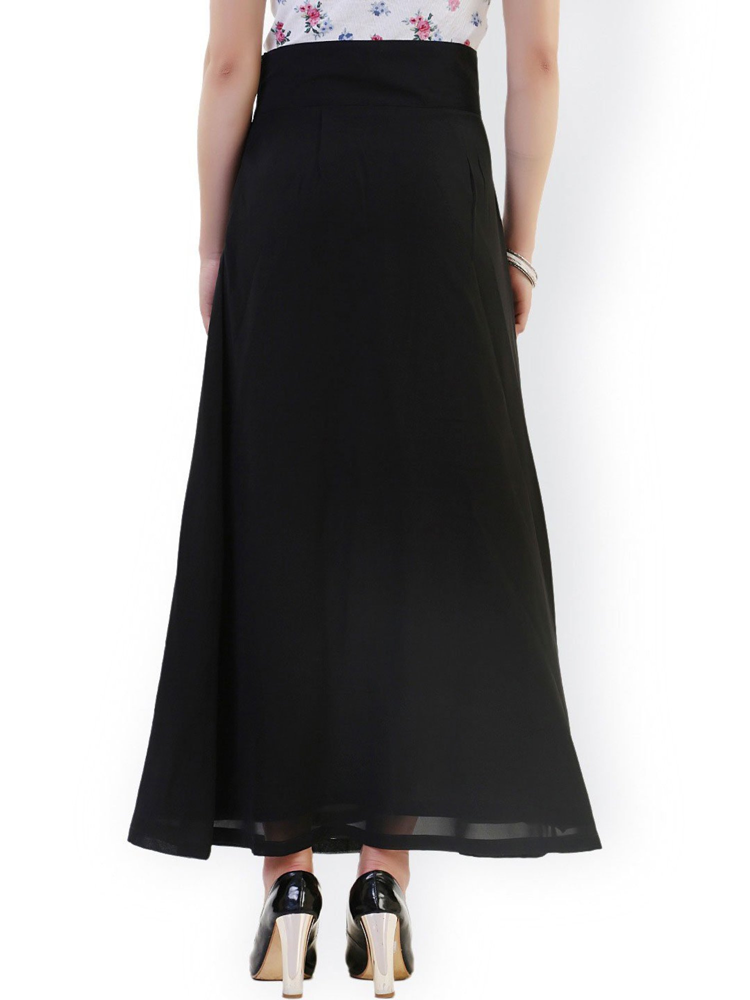 Belle Fille Black Maxi Skirt
