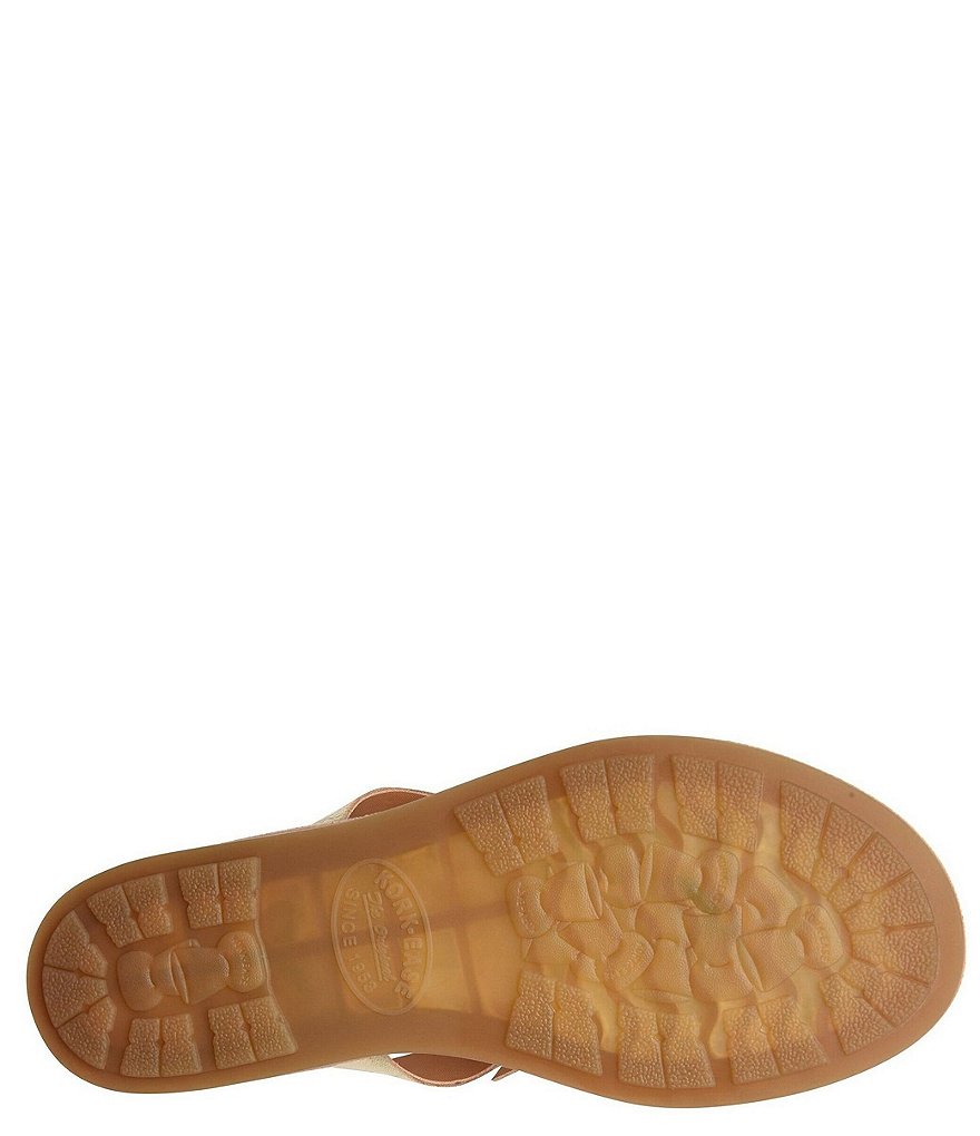 Kork-Ease Blake Leather Knot Bow Thong Flat Sandals