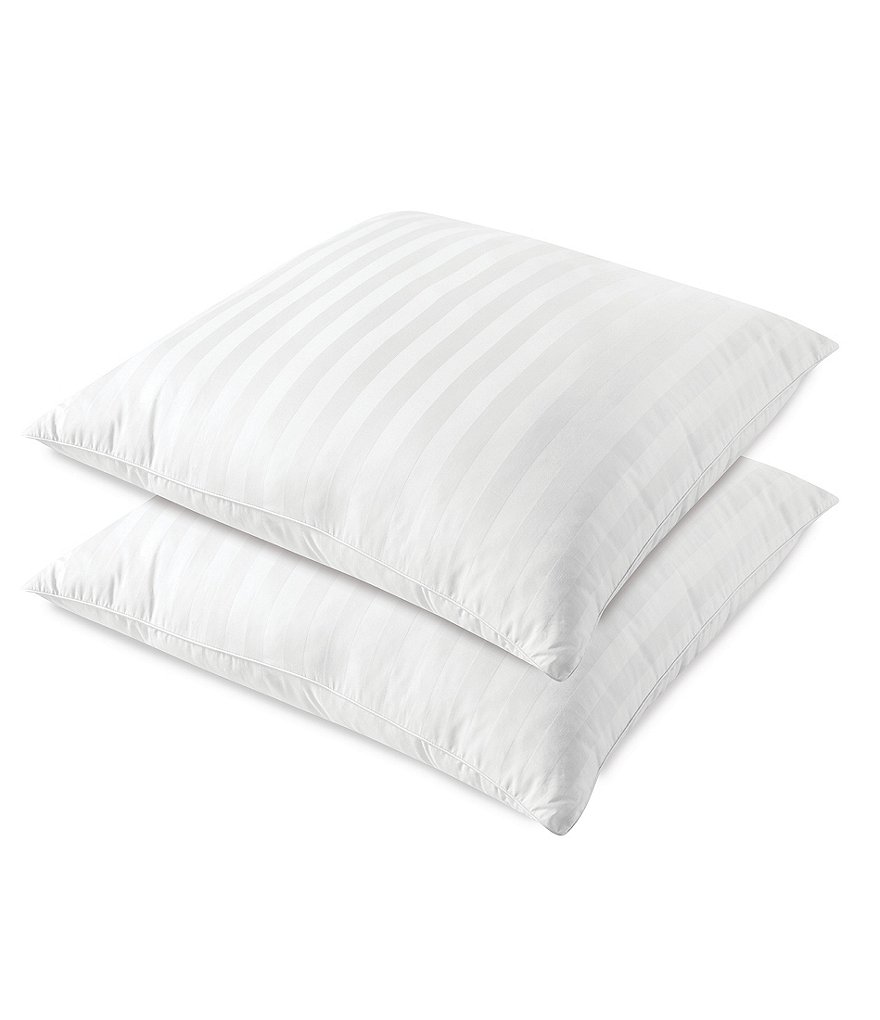 Sensorpedic Striped Sateen Euro Pillows, Set of 2
