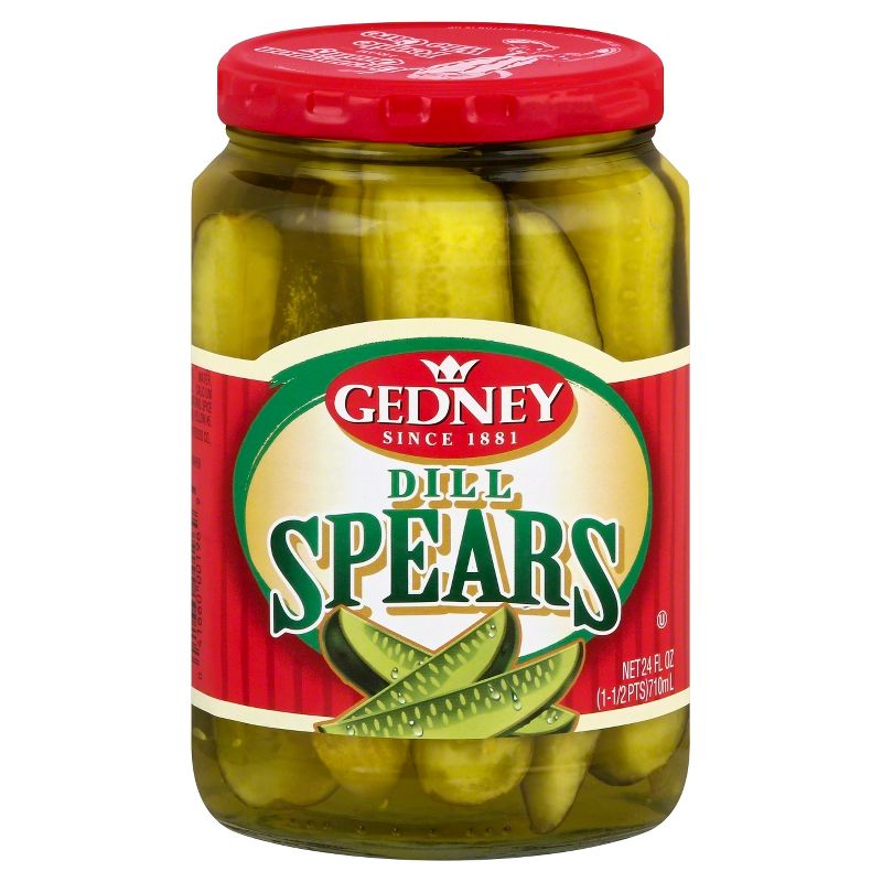 Gedney Pickles Dill Spears - 24 fl oz