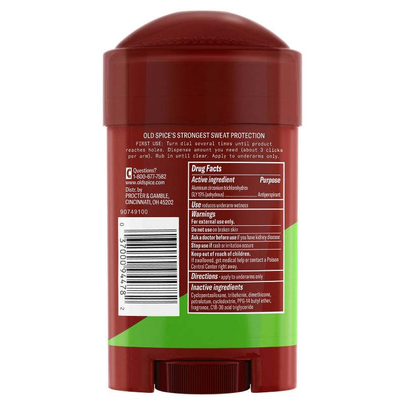 Old Spice Hardest Working Collection Sweat Defense Extra Fresh Antiperspirant & Deodorant - 2.6oz