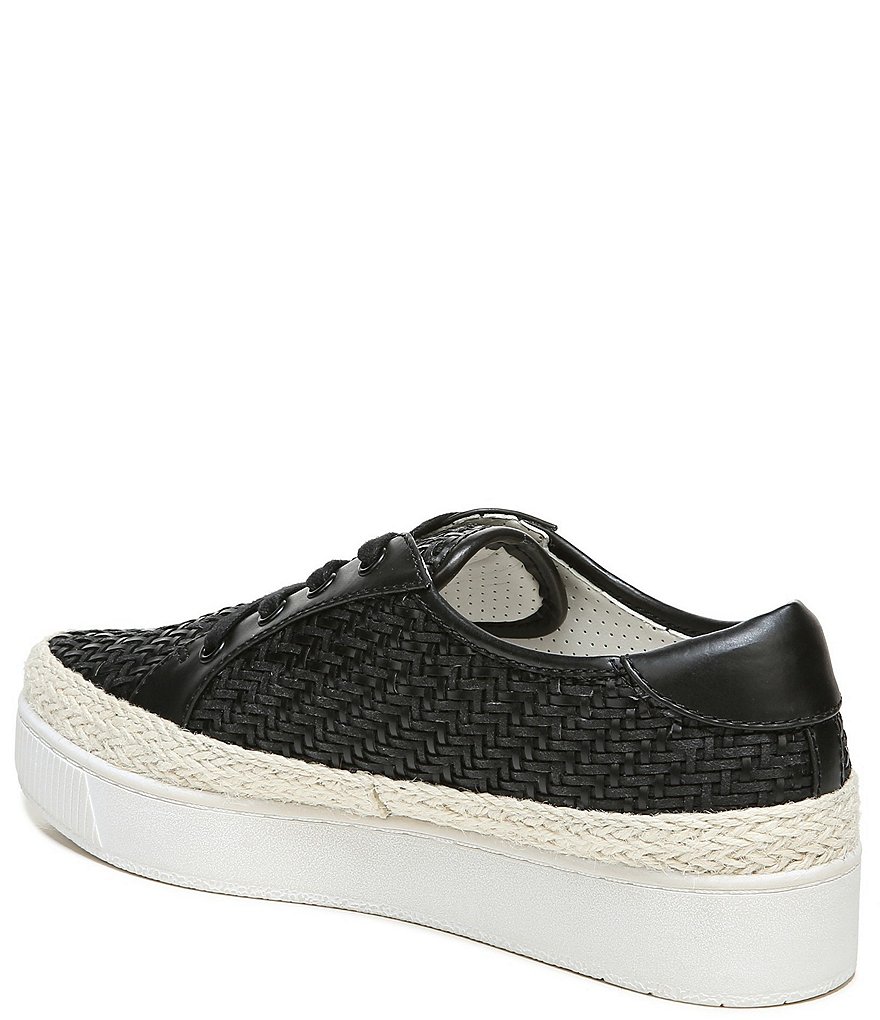 Franco Sarto Hyria Woven Lace-Up Platform Sneakers