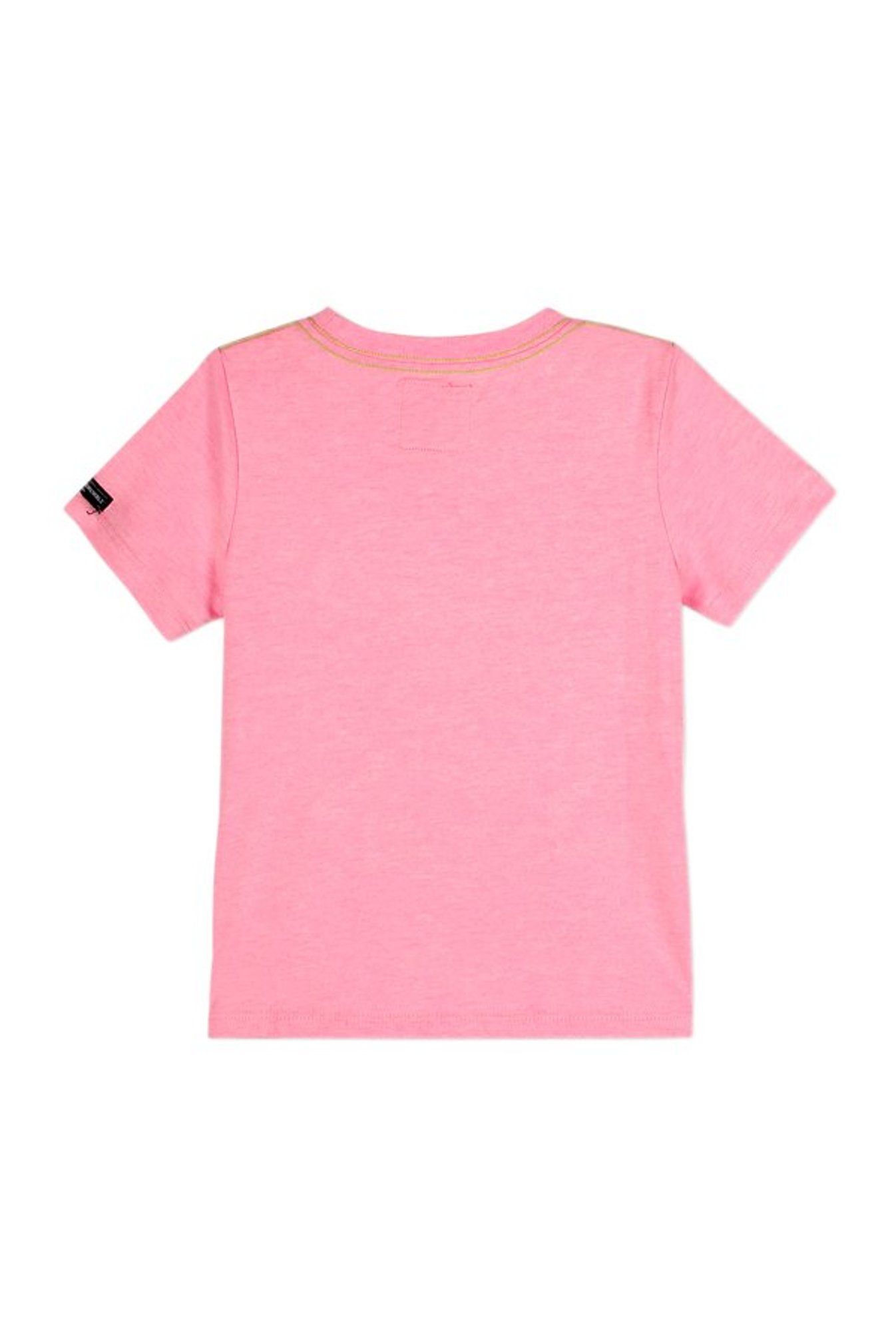 Cherry Crumble By Nitt Hyman Boys Pink Applique T-Shirt