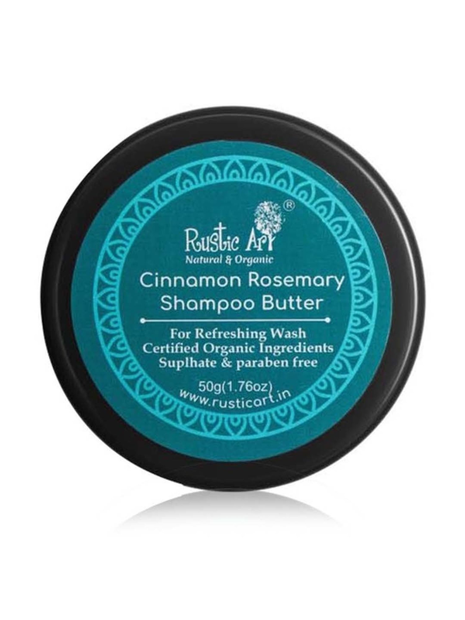 Rustic Art Cinnamon Rosemary Shampoo Butter - 50 gm