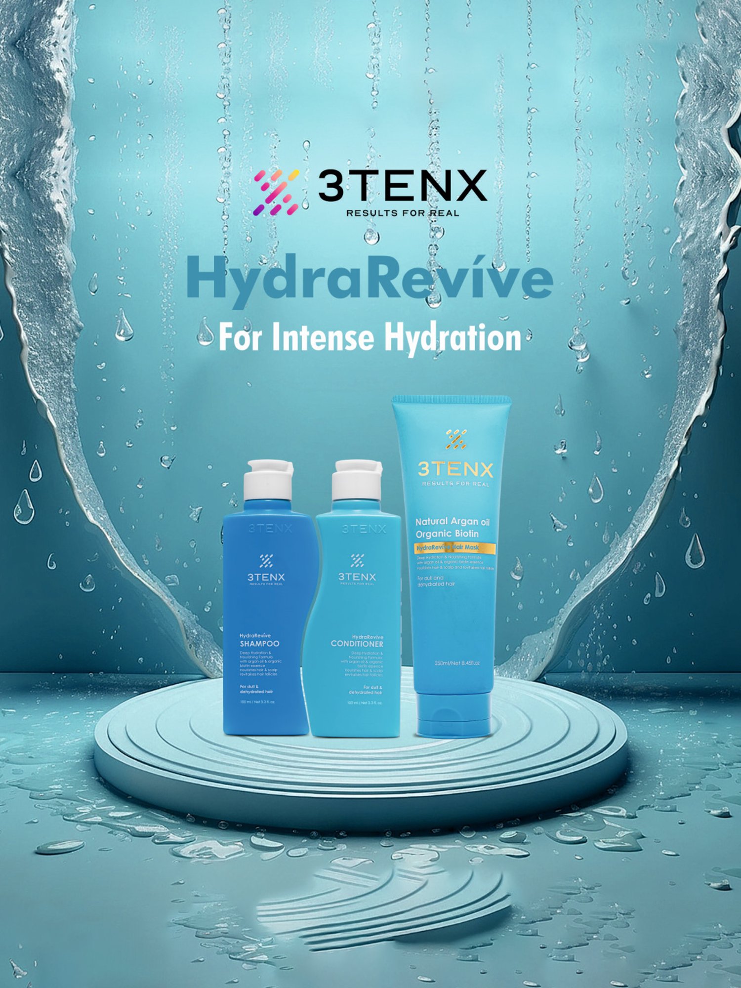 3TENX Hydrarevive Conditioner - 100 ml