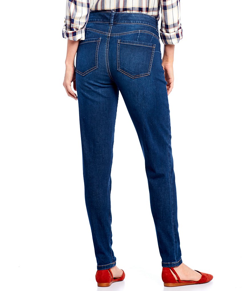 Code Bleu Petite Size #double;F'AB#double; Body Sculpt Skinny Jeans