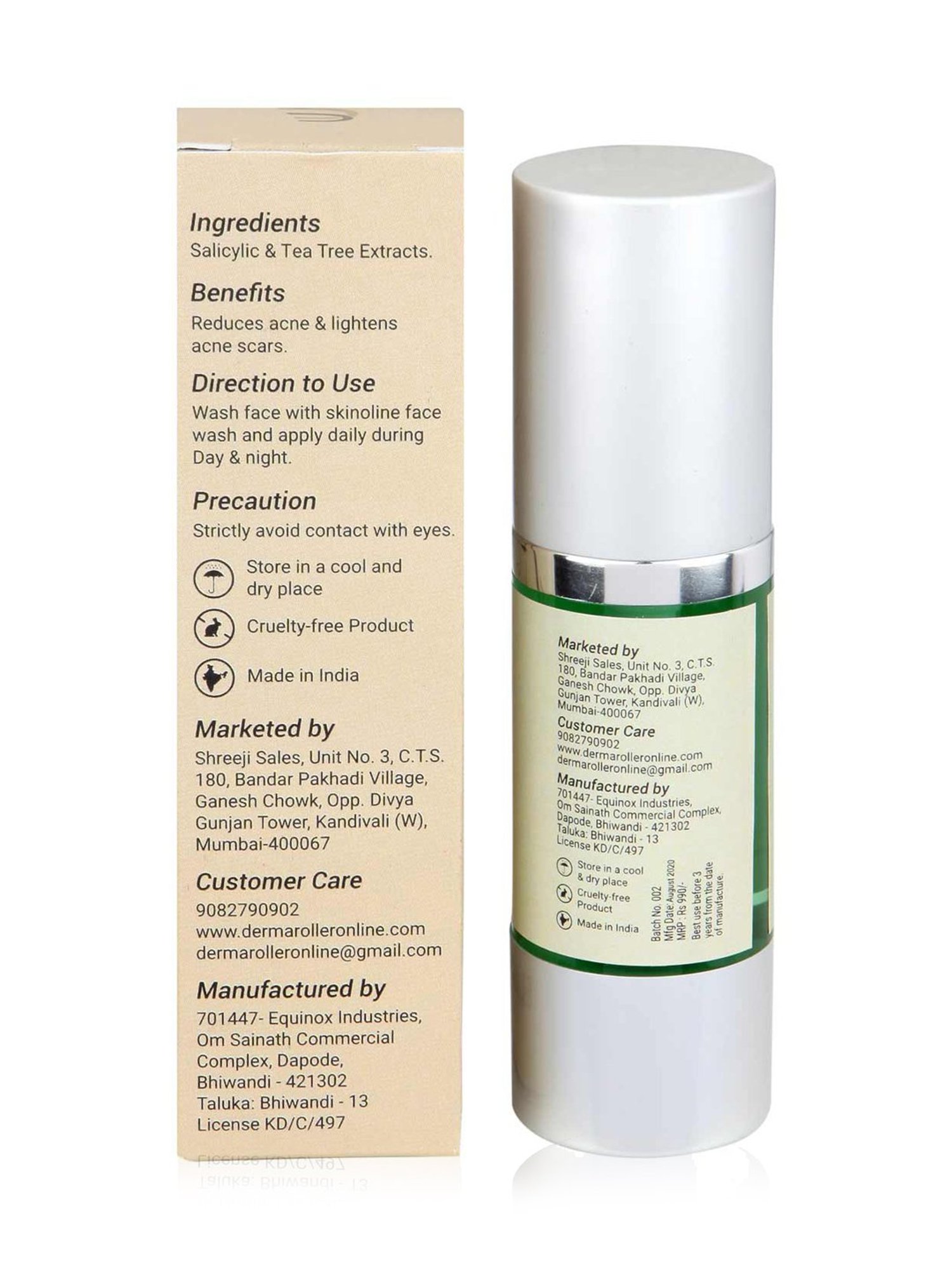 Elmask Acne & Scars Removal Acnosept Serum - 30 ml