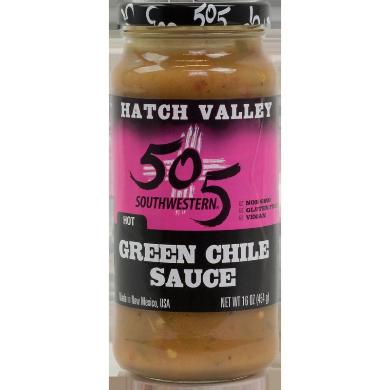 505 Southwestern Hatch Valley Hot Green Chile Sauce - 16oz