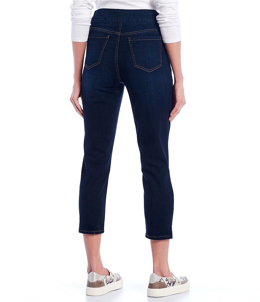 Westbound Petite Size the HIGH RISE fit Denim Skinny Cropped Pants