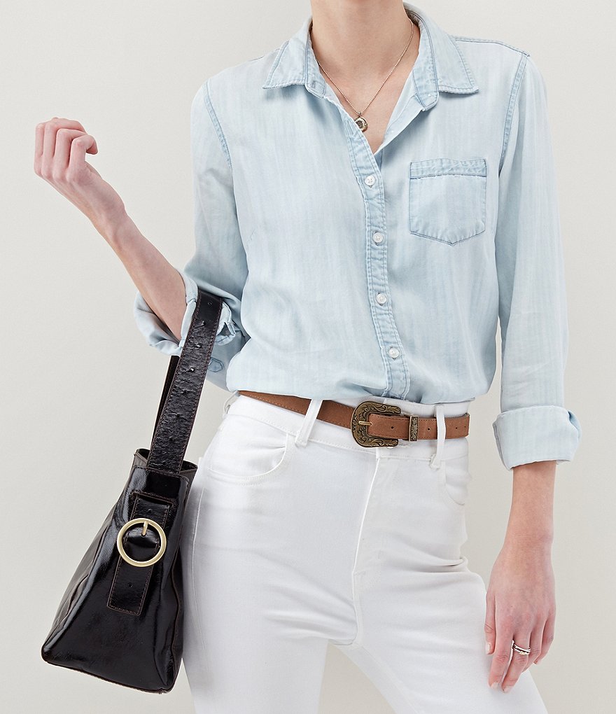 HOBO Vintage Hide Collection Render Leather Shoulder Bag