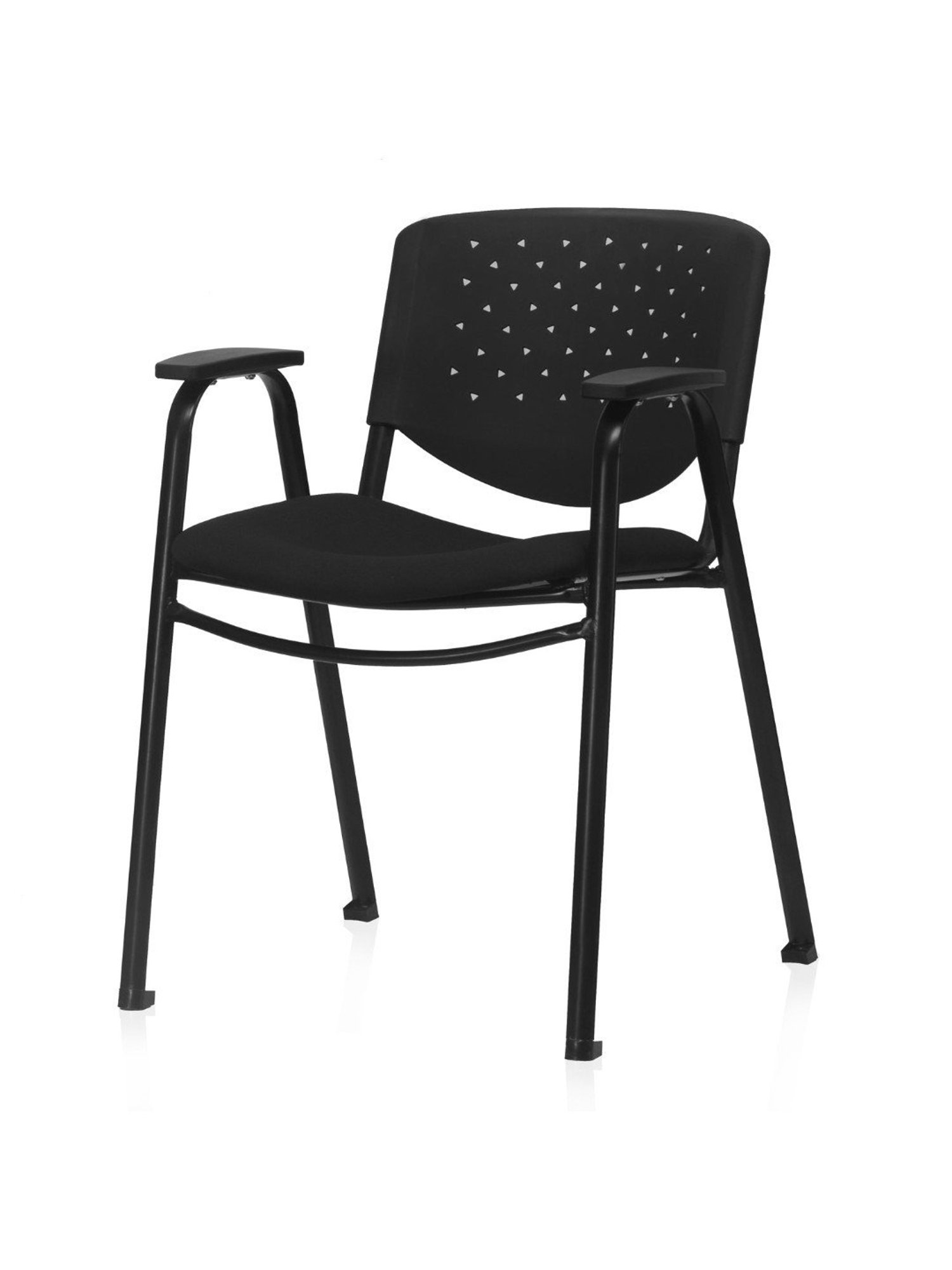 Durian Chaste Black Fabric Executive Chair