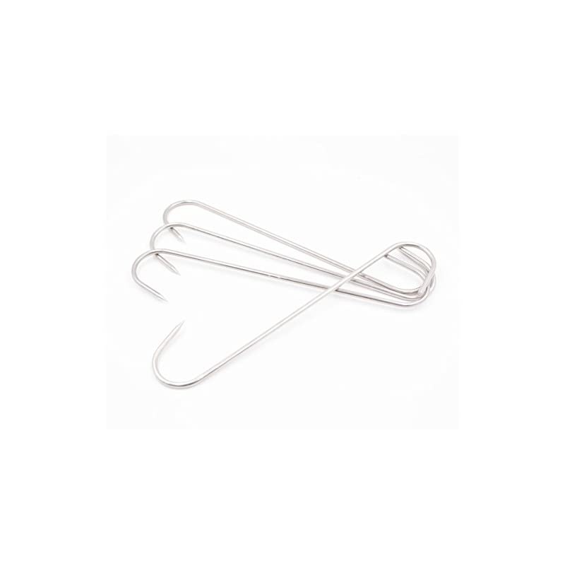 9 Inch S-Hook 4mm Meat Hooks  Stainless Steel Meat Processing Butcher Hooks Pot Hooks