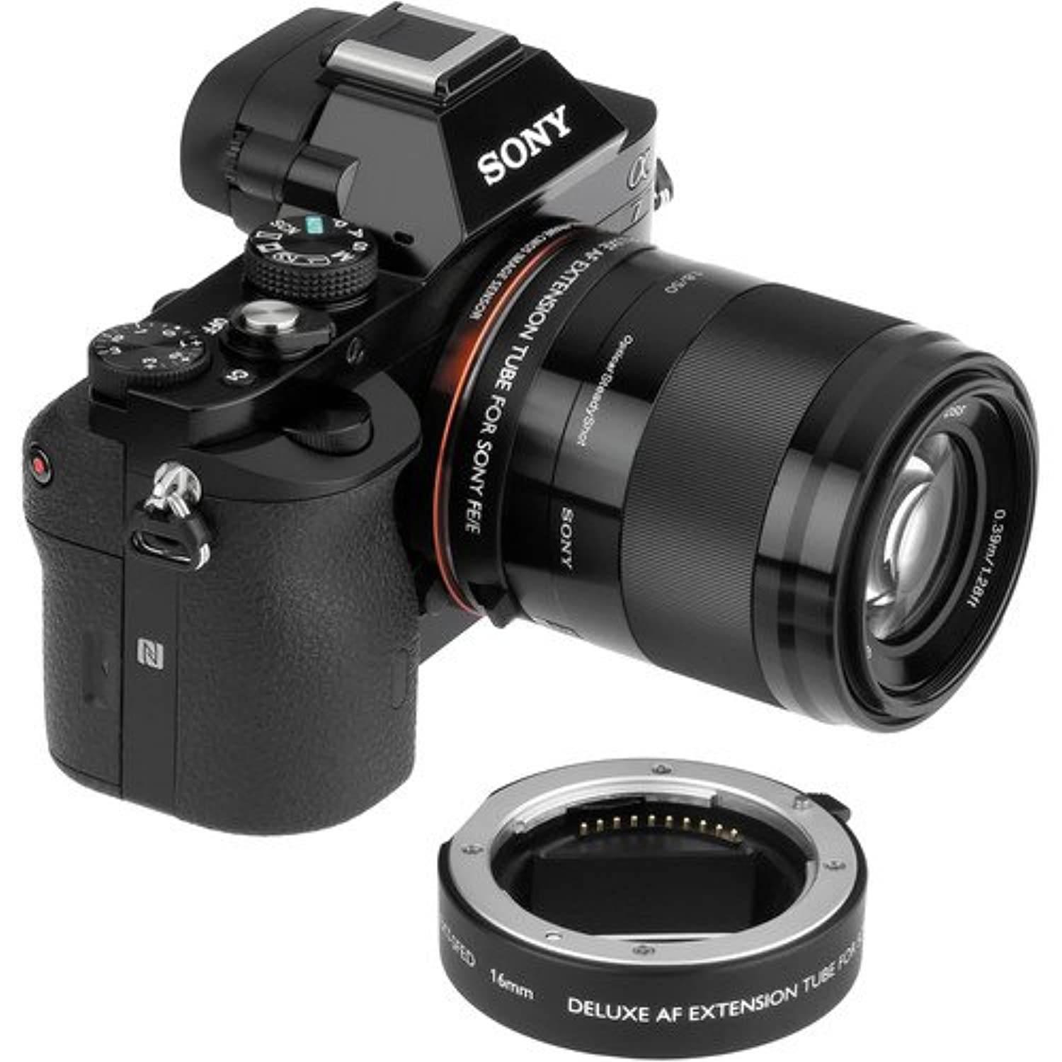 Vello EXT-SFED Deluxe Auto Focus Extension Tube Set for Sony E-Mount Lenses