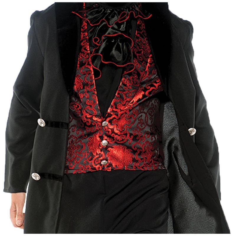 Adult Plus Gothic Vampire Halloween Costume 2X