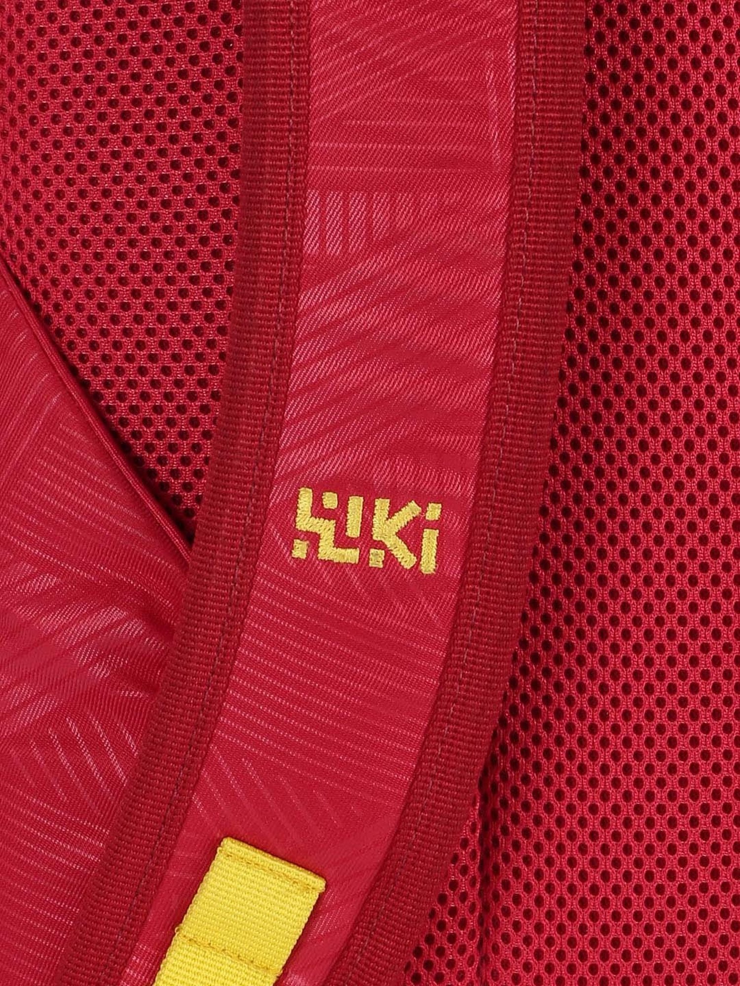 Wiki 27.5 Ltrs Red Medium Backpack