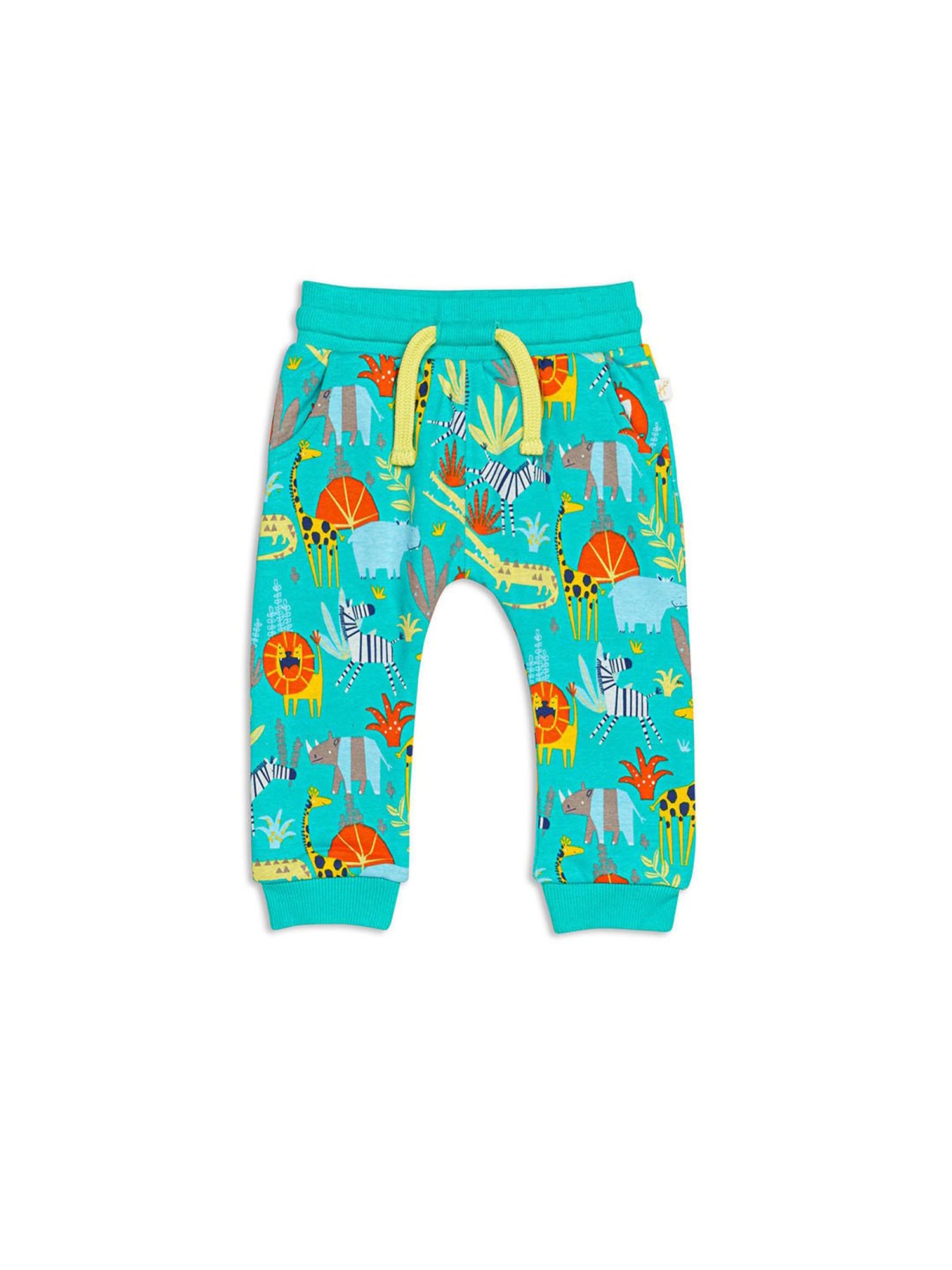 H by Hamleys Infants Boys Green Printed Joggers