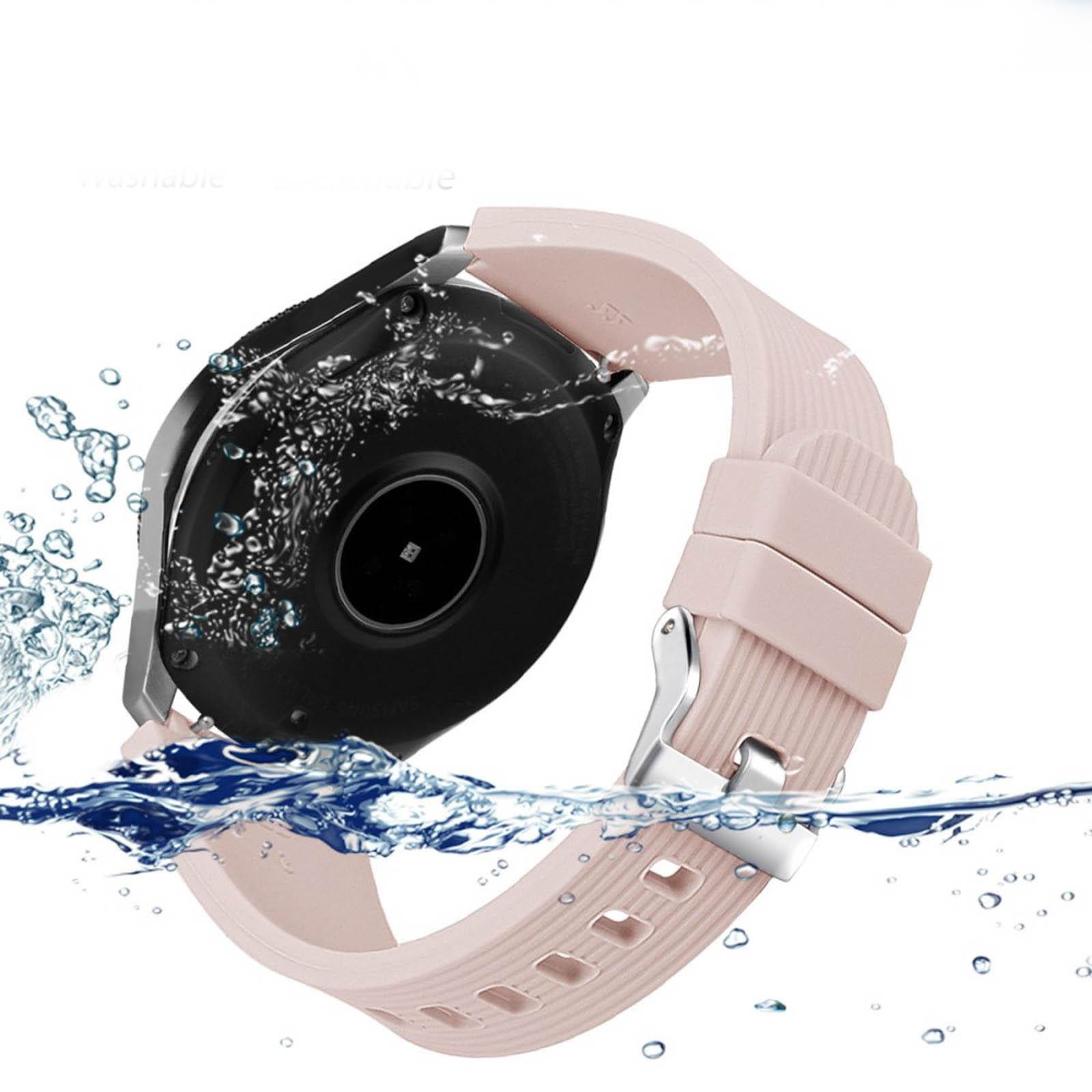 Samsung Galaxy Watch 46 mm soft silicone replacement bracelet - Pink